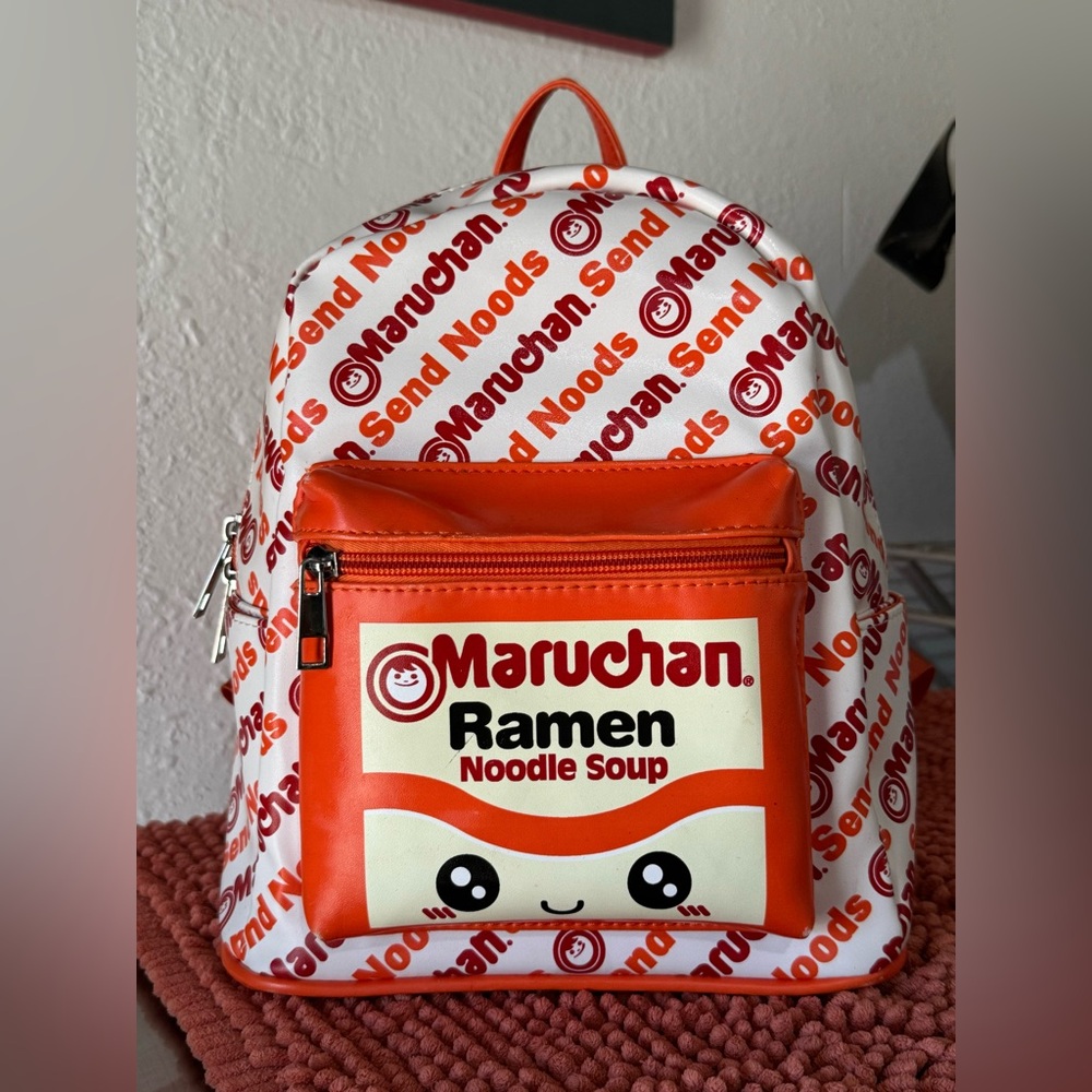 Maruchan Noodles “Send Noods” Backpack Napsack Unisex